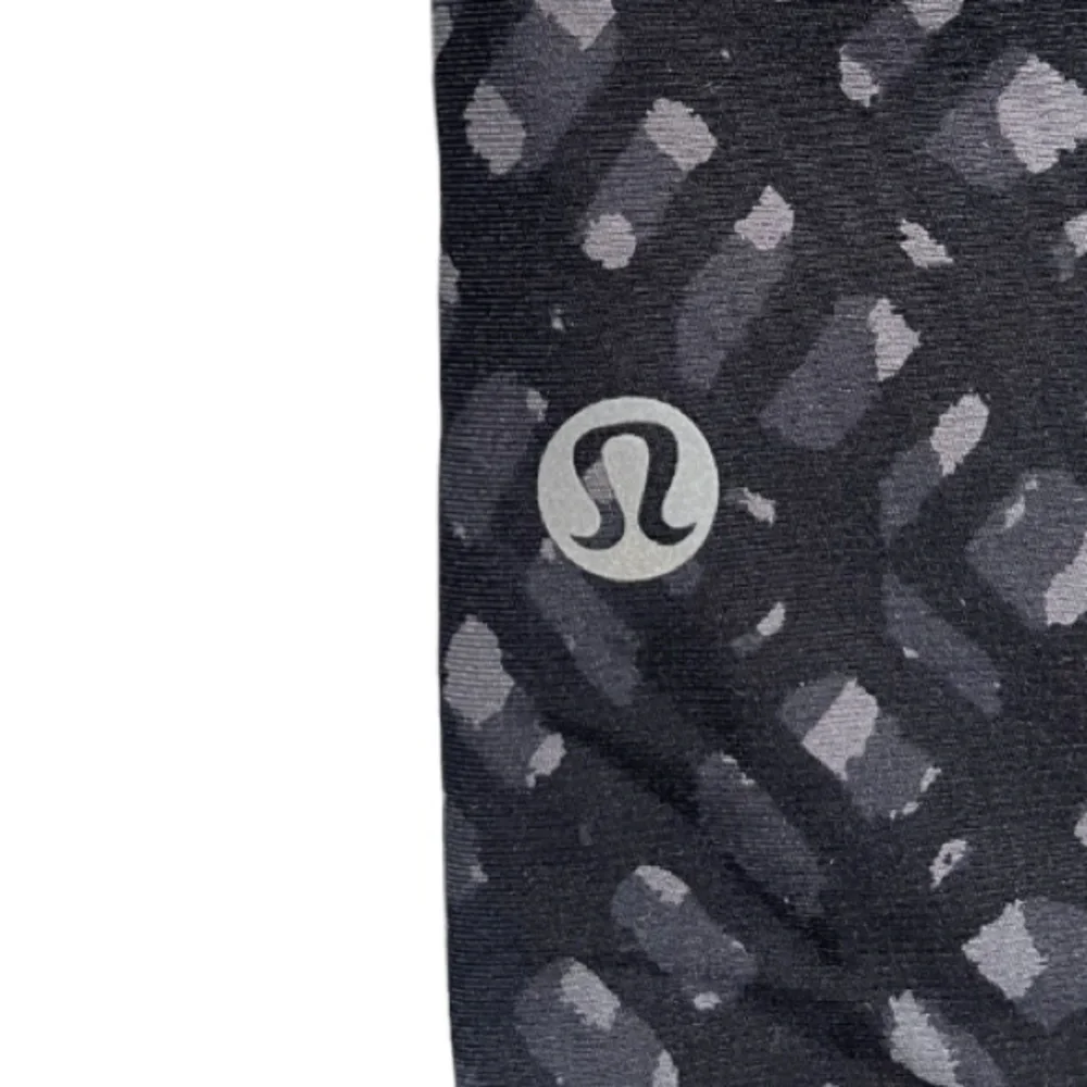 Lululemon Tight Stuff Tight (Reflective) Simply Lace Play Dark Slate Black